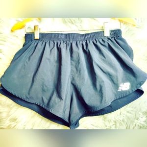 New Balance Black**Reflective** Running Shorts Size M